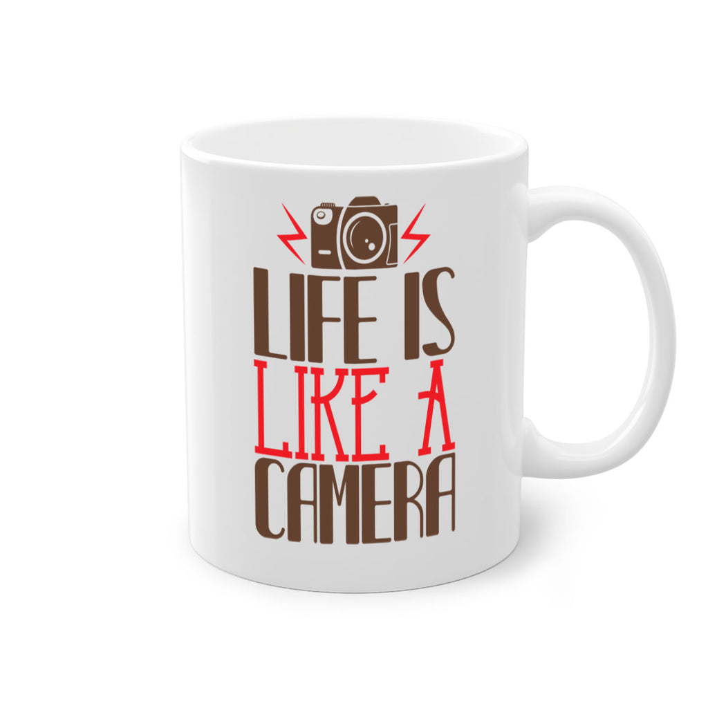 life is like a camera 25#- photography-Mug / Coffee Cup