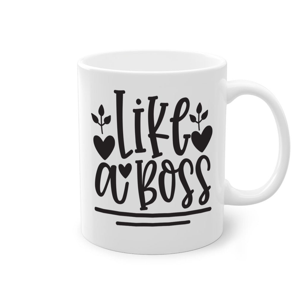 like a boss 387#- mom-Mug / Coffee Cup