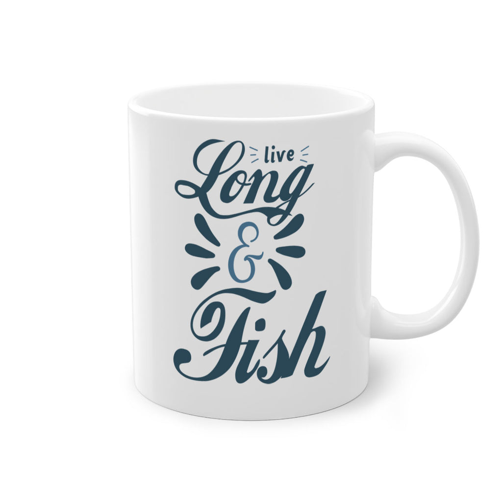 live long fish 62#- fishing-Mug / Coffee Cup