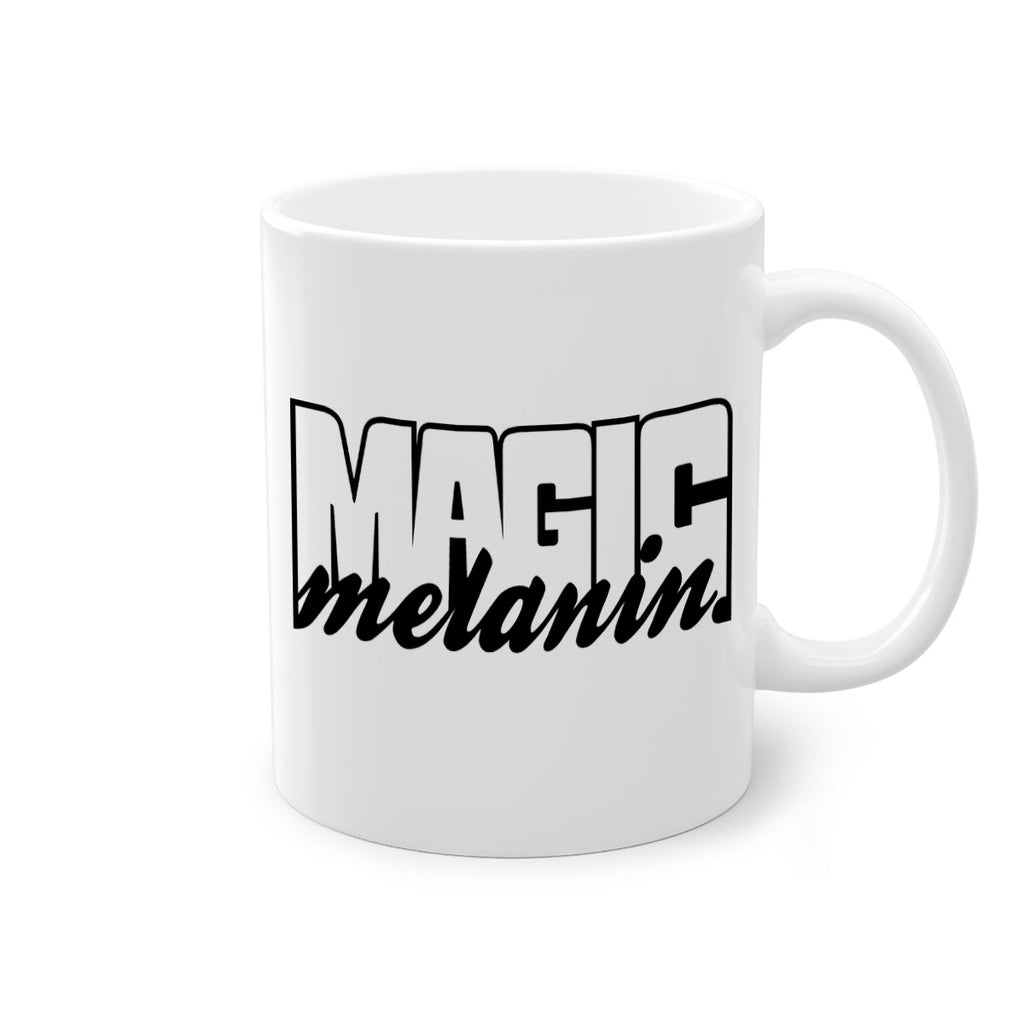 magic melanin 184#- black words - phrases-Mug / Coffee Cup
