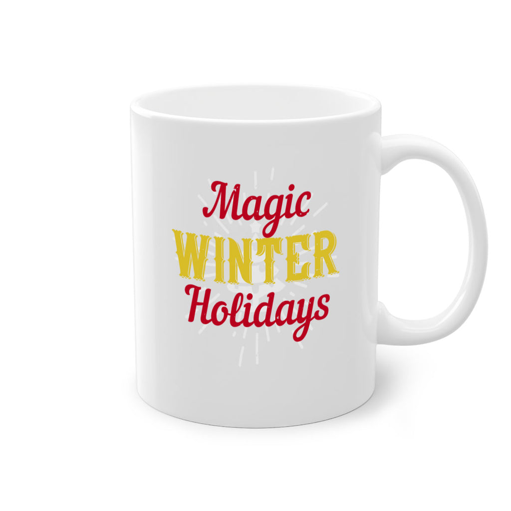 magic winter holidays 399#- christmas-Mug / Coffee Cup