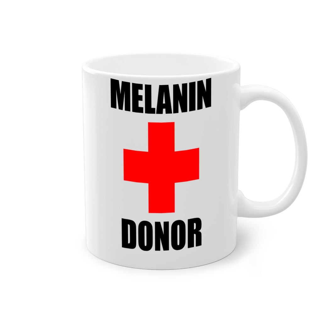 melanin donor 91#- black words - phrases-Mug / Coffee Cup