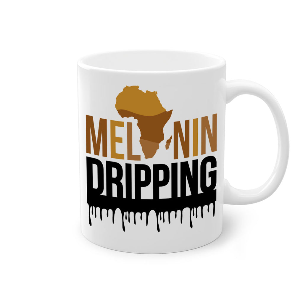 melanin dripping 182#- black words - phrases-Mug / Coffee Cup