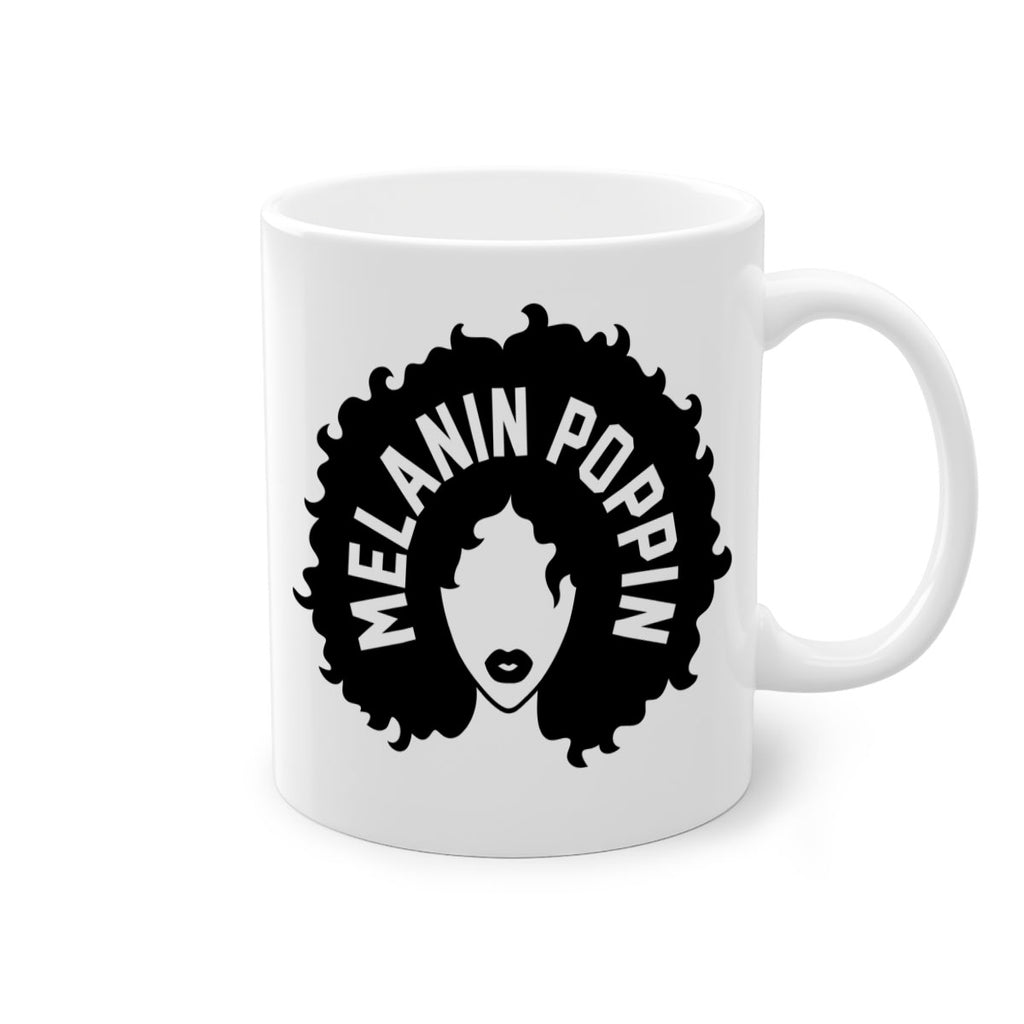 melanin poppin 26#- Black women - Girls-Mug / Coffee Cup