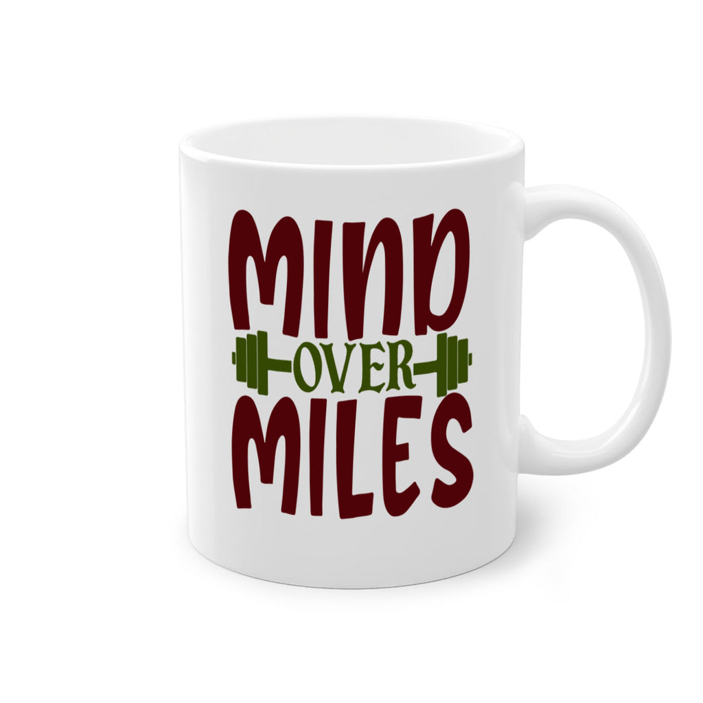 mind over miles 29#- gym-Mug / Coffee Cup