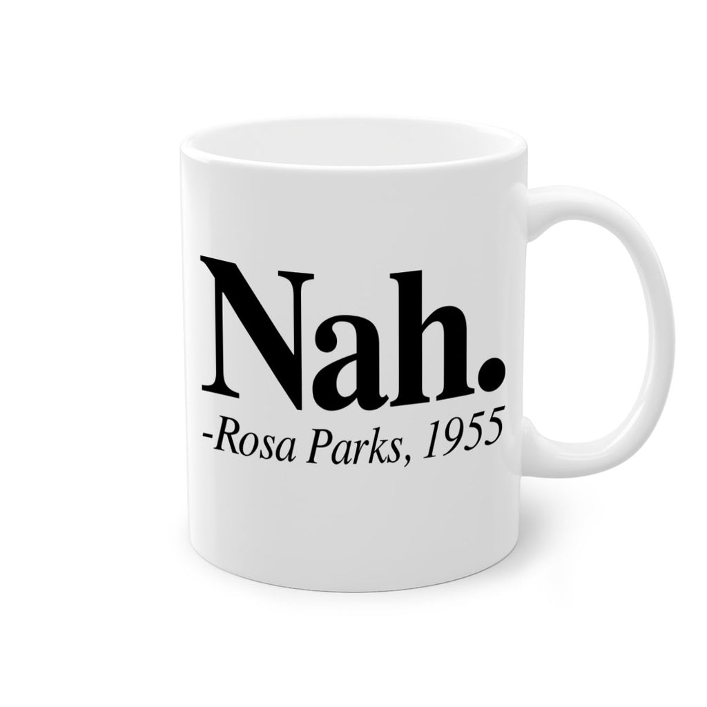 nah rosa parks 65#- black words - phrases-Mug / Coffee Cup