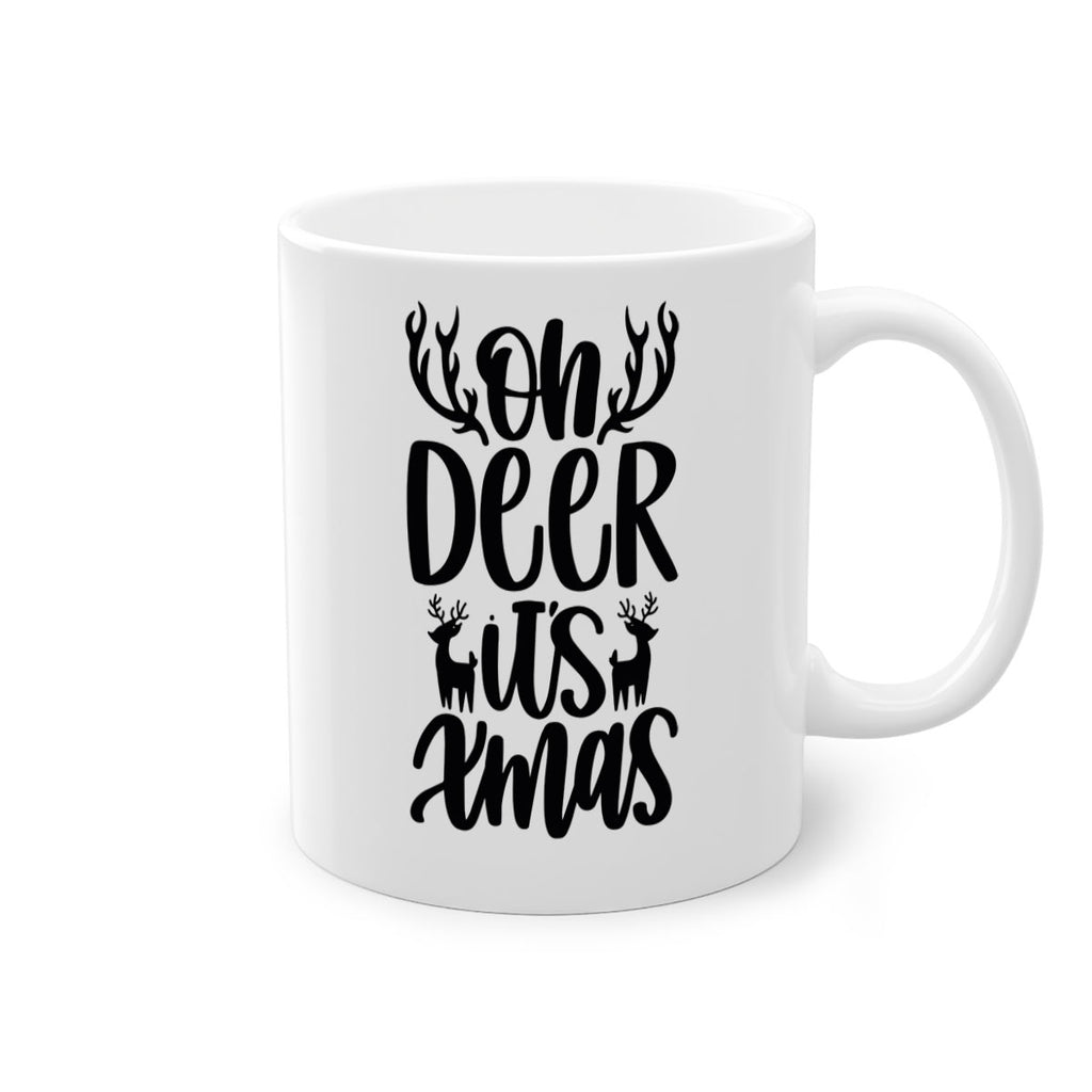 oh deer its xmas gold 69#- christmas-Mug / Coffee Cup