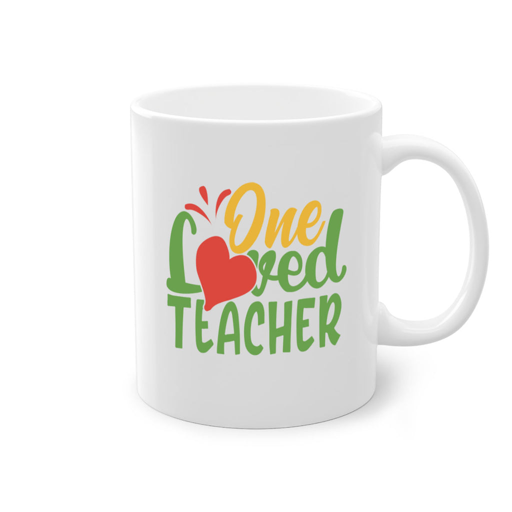 one loved teacher Style 166#- teacher-Mug / Coffee Cup