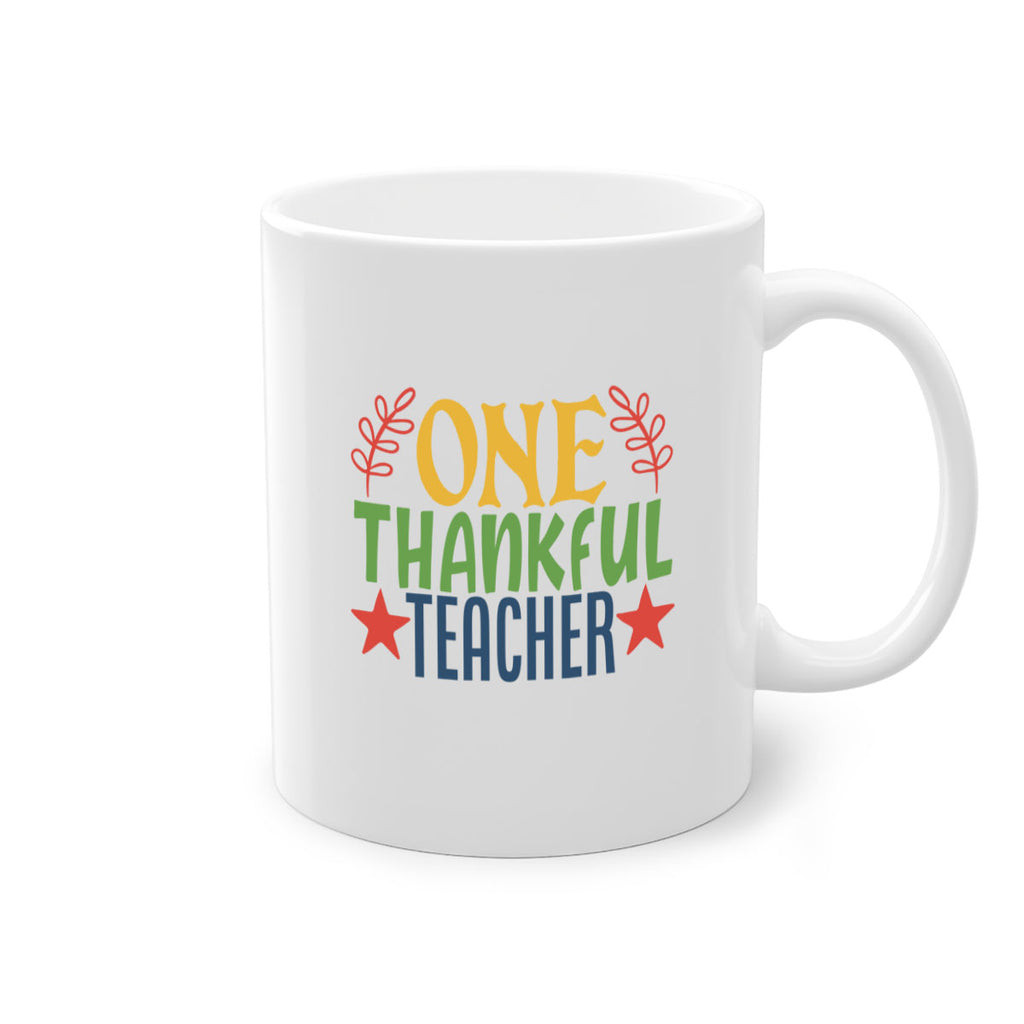 one thankful teacher Style 157#- teacher-Mug / Coffee Cup