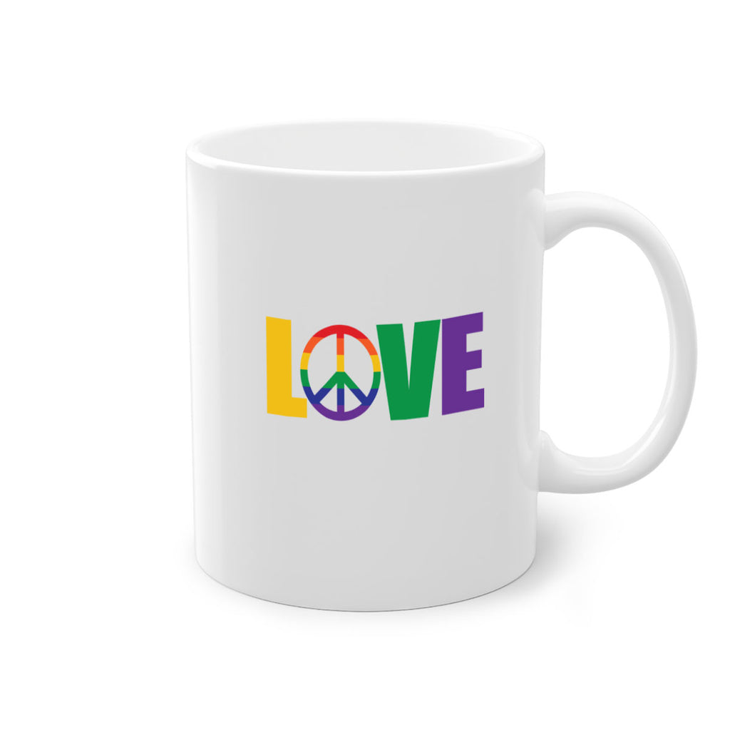 pride love peace 60#- lgbt-Mug / Coffee Cup