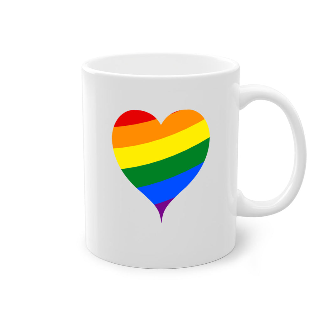 rainbow hear 8#- lgbt-Mug / Coffee Cup