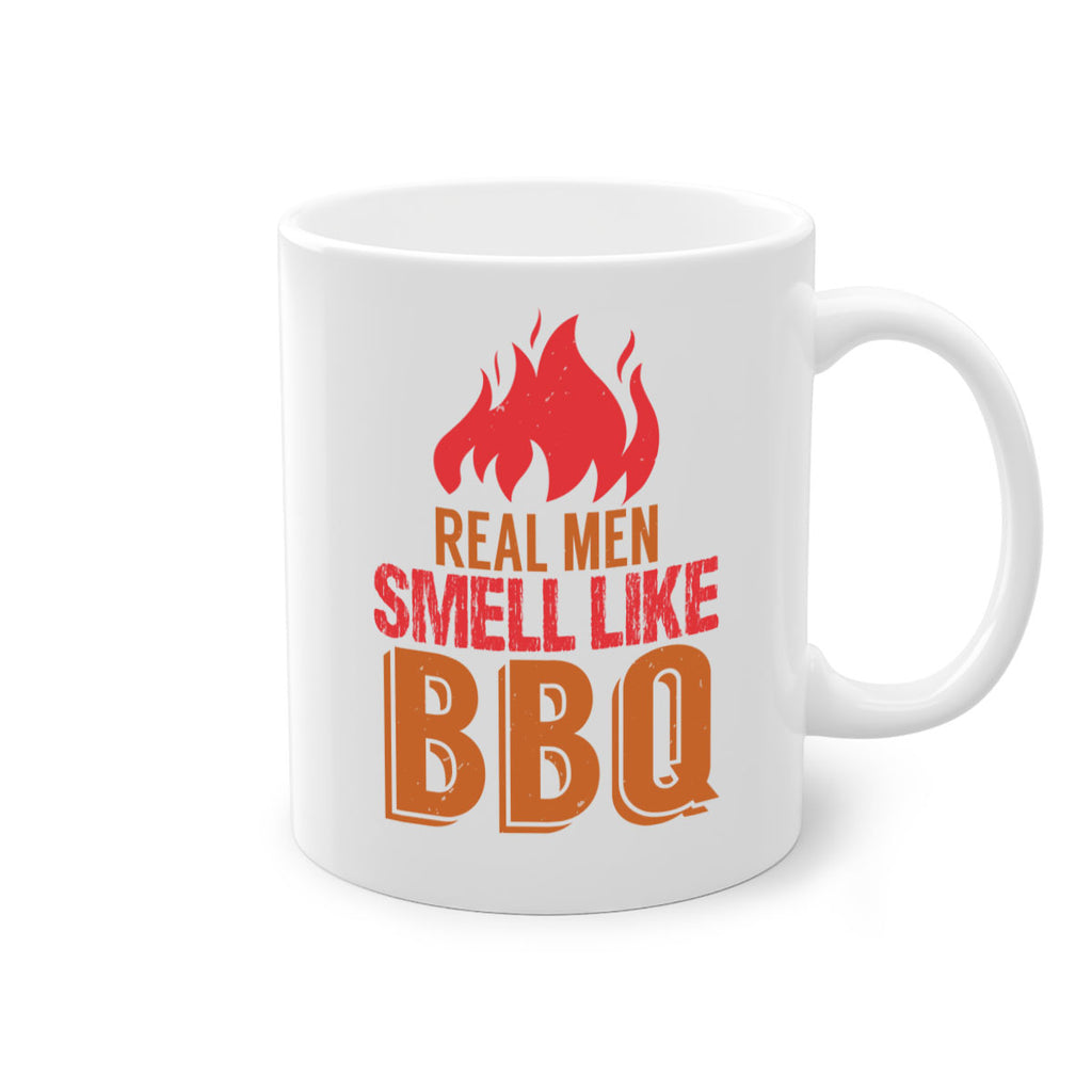 real men smell like bbq 16#- bbq-Mug / Coffee Cup
