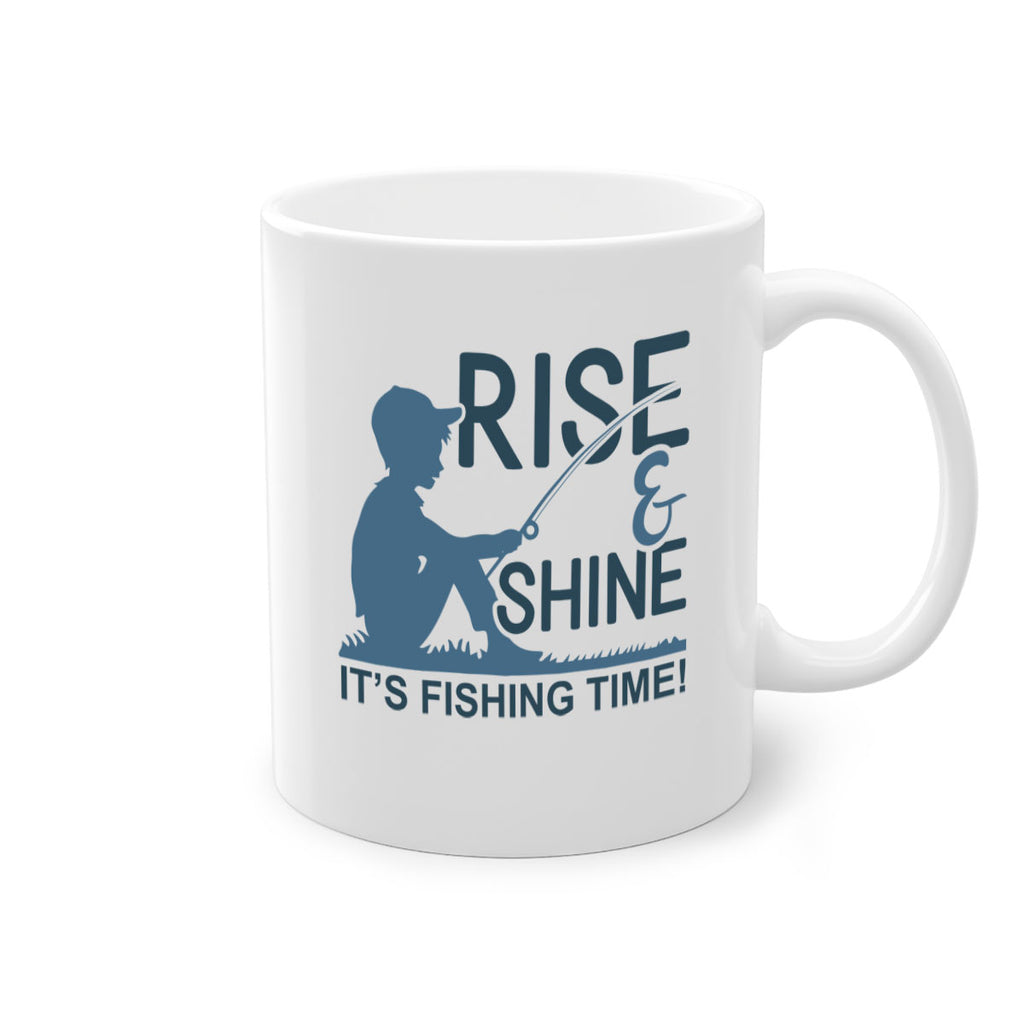rise shine 41#- fishing-Mug / Coffee Cup