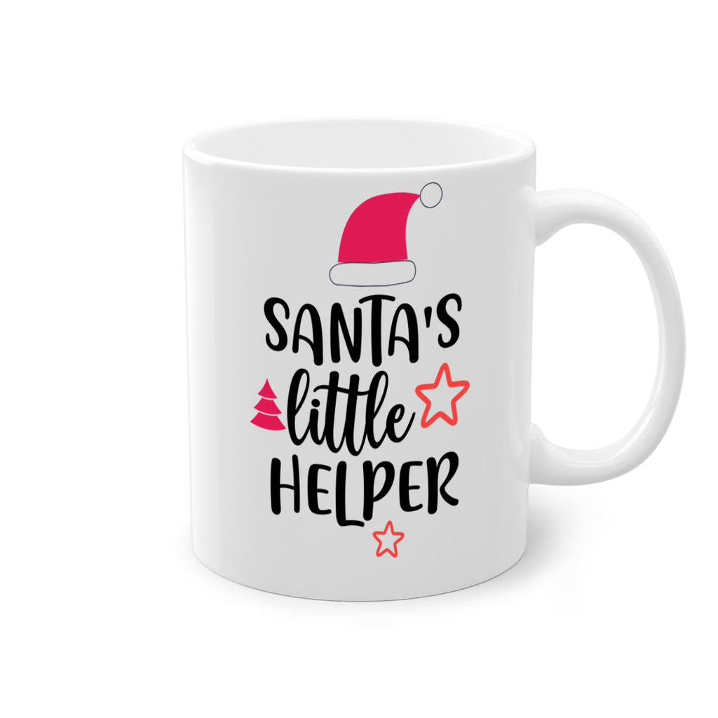 santa's little helper style 614#- christmas-Mug / Coffee Cup