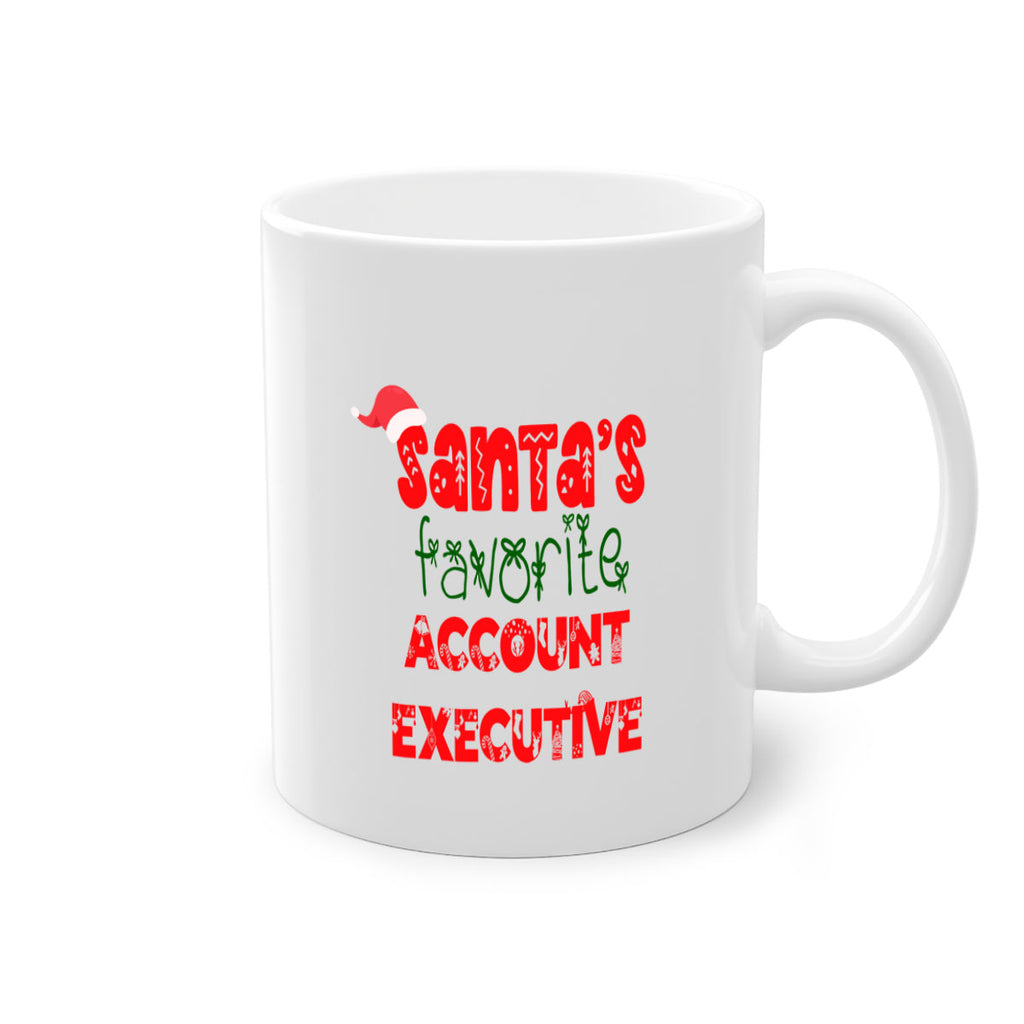 santas favorite account executive style 616#- christmas-Mug / Coffee Cup