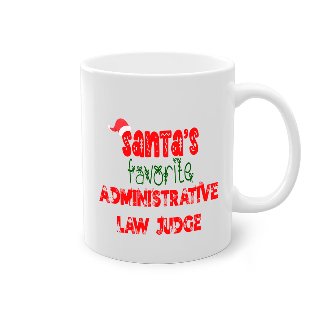 santas favorite administrative law judge style 624#- christmas-Mug / Coffee Cup