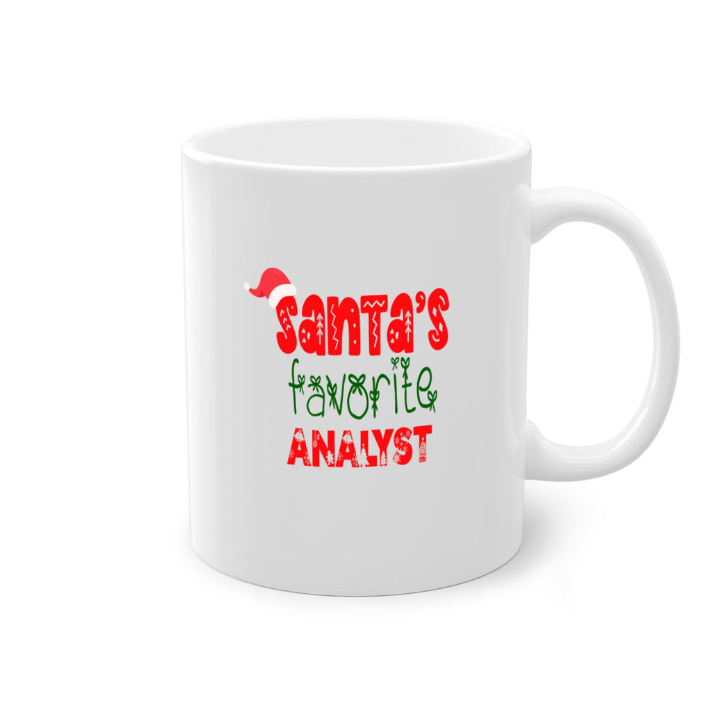 santas favorite analyst style 638#- christmas-Mug / Coffee Cup
