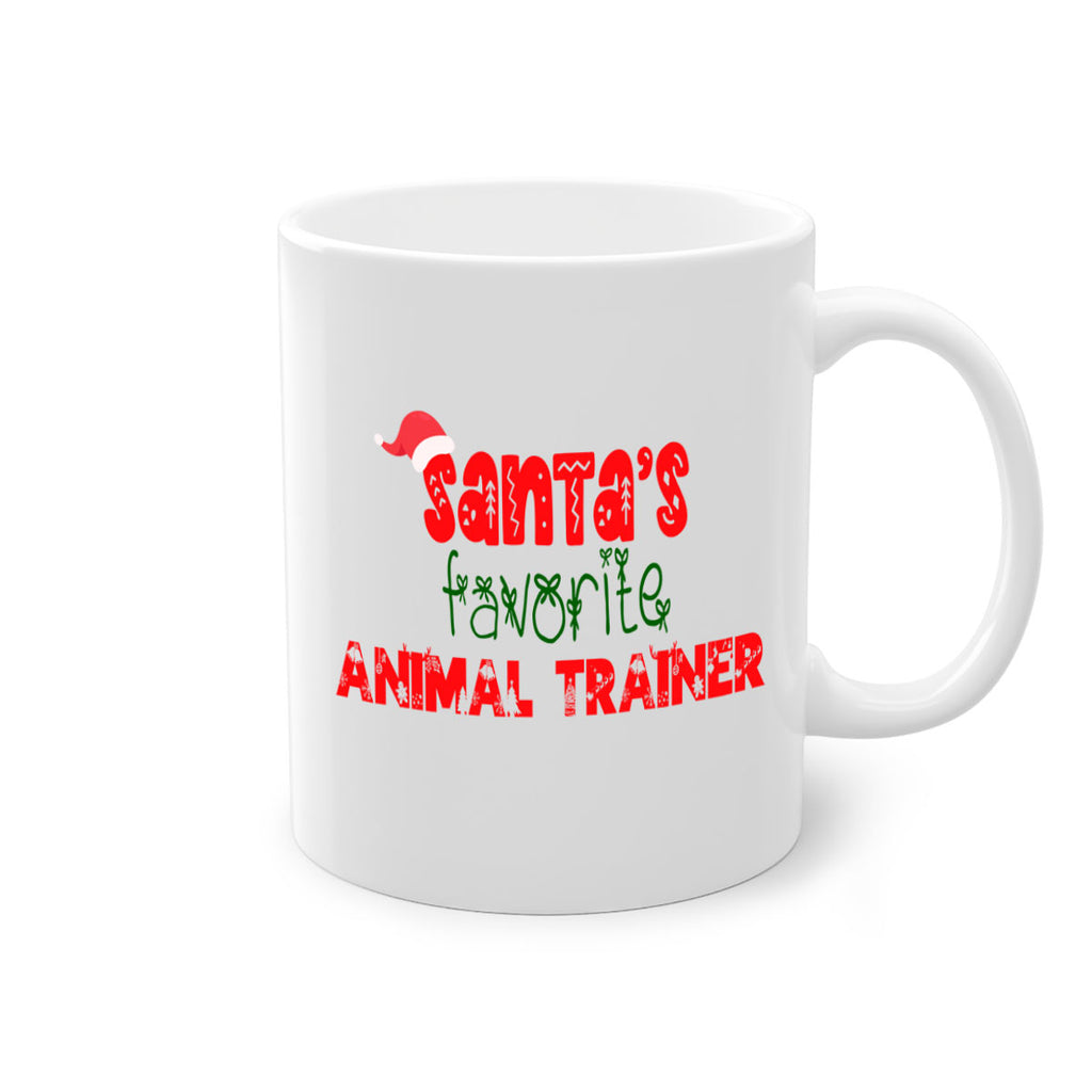 santas favorite animal trainer style 642#- christmas-Mug / Coffee Cup