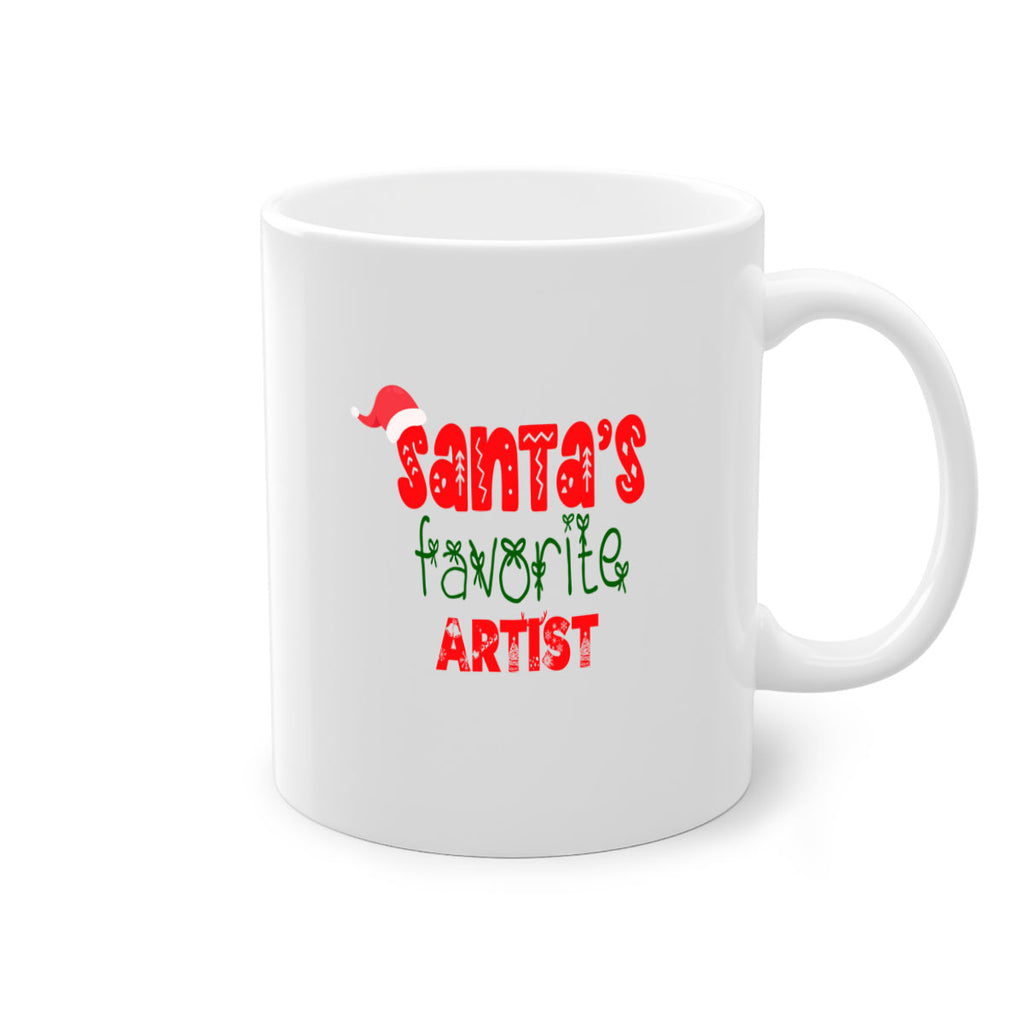 santas favorite artist style 653#- christmas-Mug / Coffee Cup
