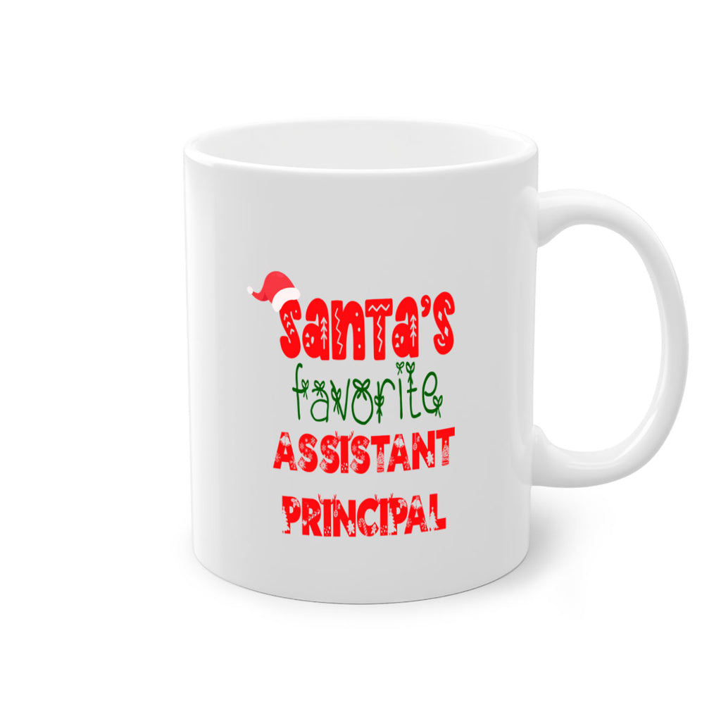 santas favorite assistant principal style 656#- christmas-Mug / Coffee Cup