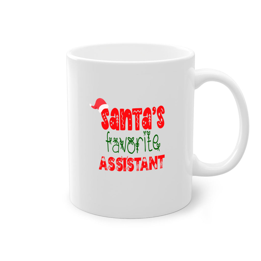 santas favorite assistant style 657#- christmas-Mug / Coffee Cup