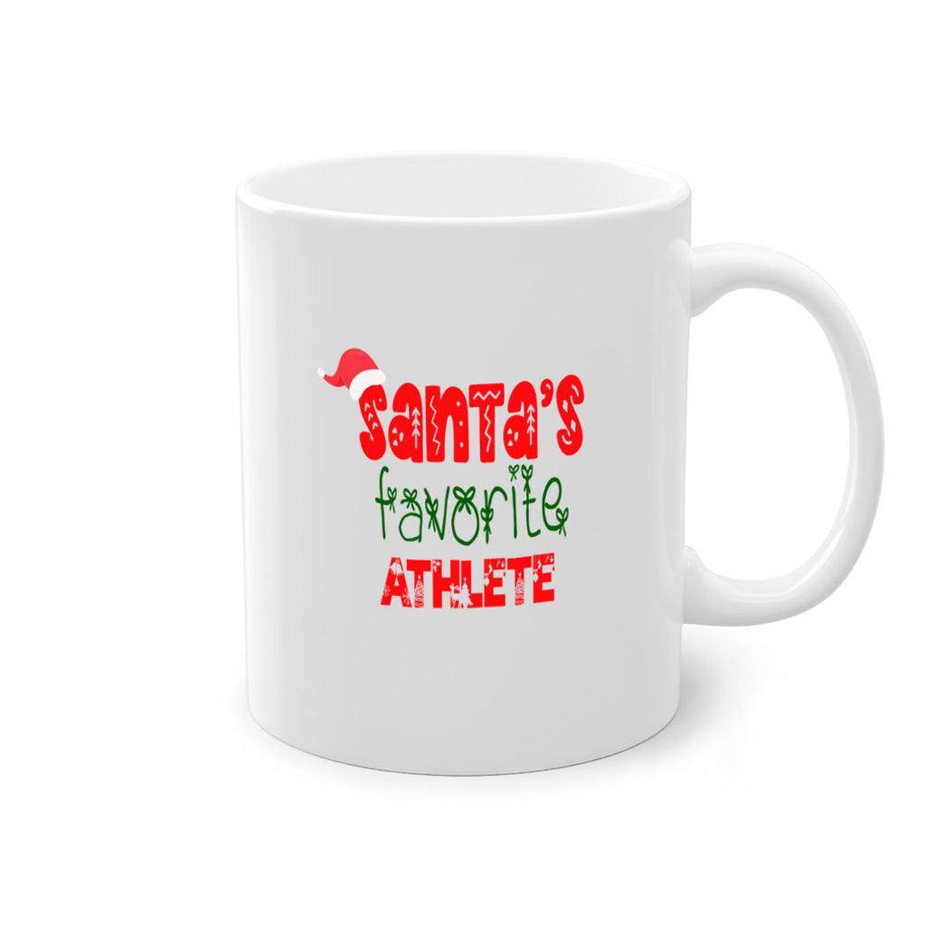 santas favorite athlete style 660#- christmas-Mug / Coffee Cup