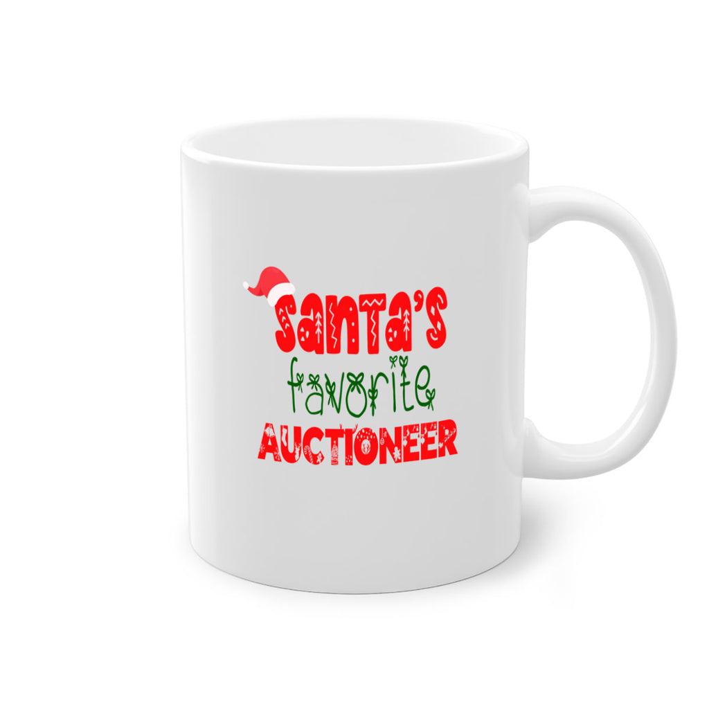 santas favorite auctioneer style 663#- christmas-Mug / Coffee Cup