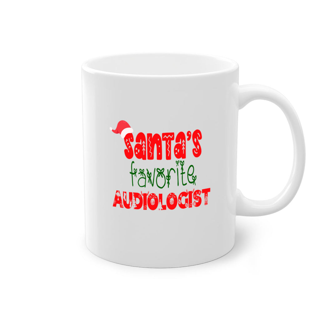 santas favorite audiologist style 664#- christmas-Mug / Coffee Cup