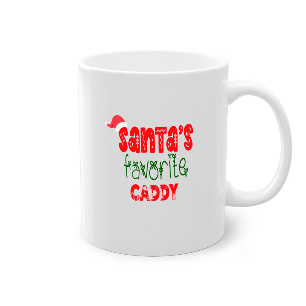 santas favorite caddy style 697#- christmas-Mug / Coffee Cup