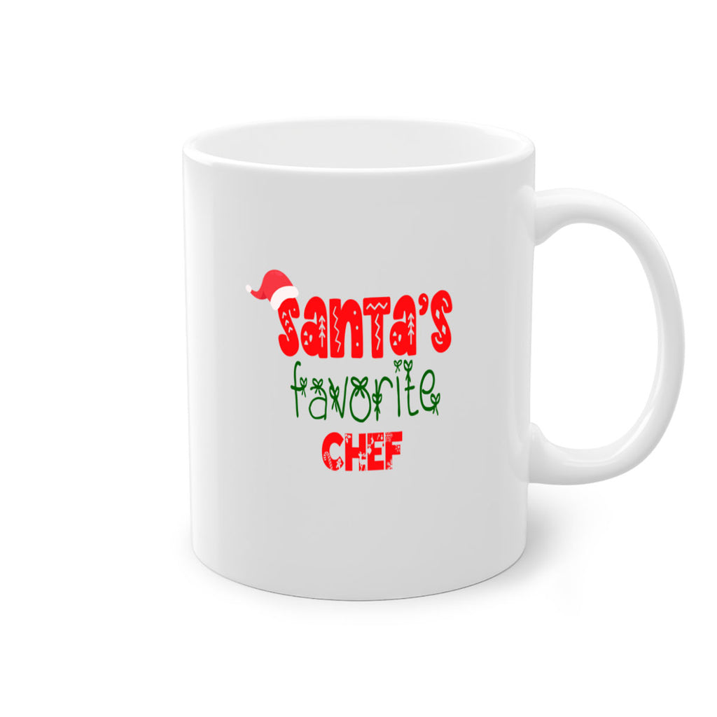 santas favorite chef style 711#- christmas-Mug / Coffee Cup