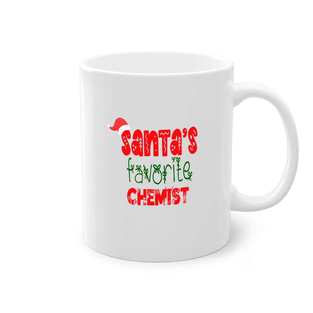 santas favorite chemist style 712#- christmas-Mug / Coffee Cup