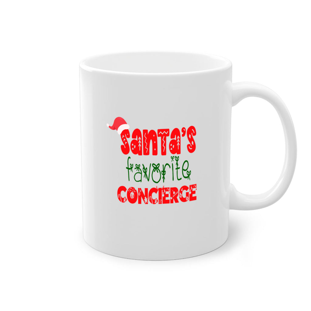 santas favorite concierge style 735#- christmas-Mug / Coffee Cup