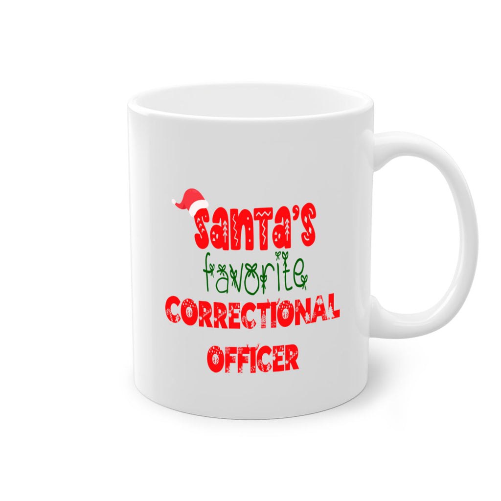 santas favorite correctional officer style 743#- christmas-Mug / Coffee Cup
