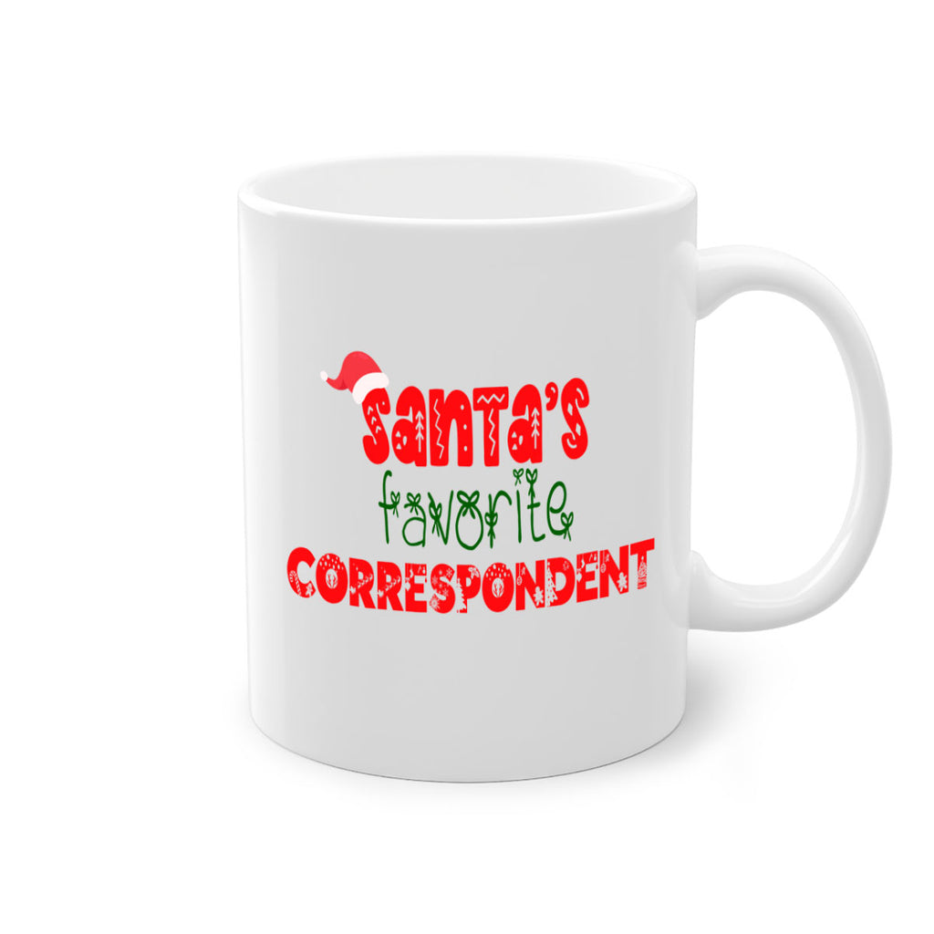 santas favorite correspondent style 744#- christmas-Mug / Coffee Cup