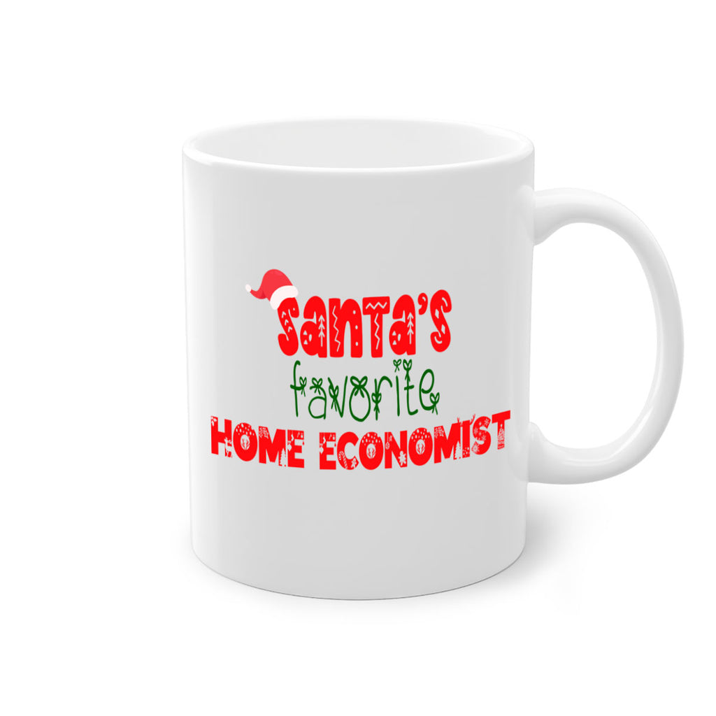 santas favorite home economist style 871#- christmas-Mug / Coffee Cup