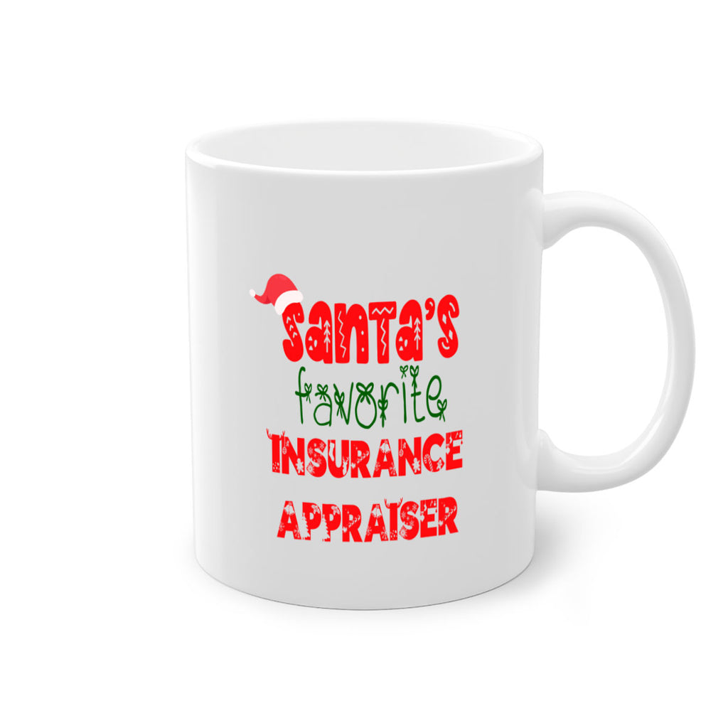 santas favorite insurance appraiser style 892#- christmas-Mug / Coffee Cup