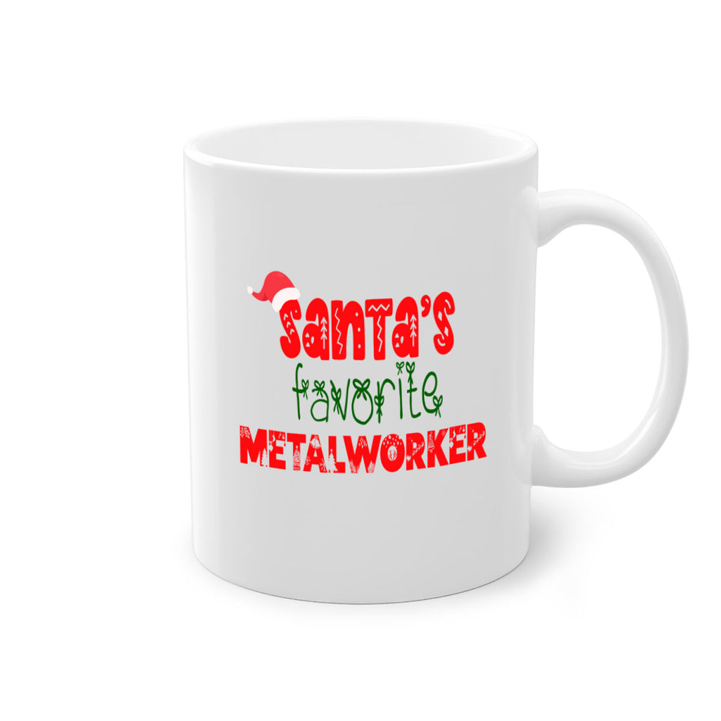 santas favorite metalworker style 955#- christmas-Mug / Coffee Cup