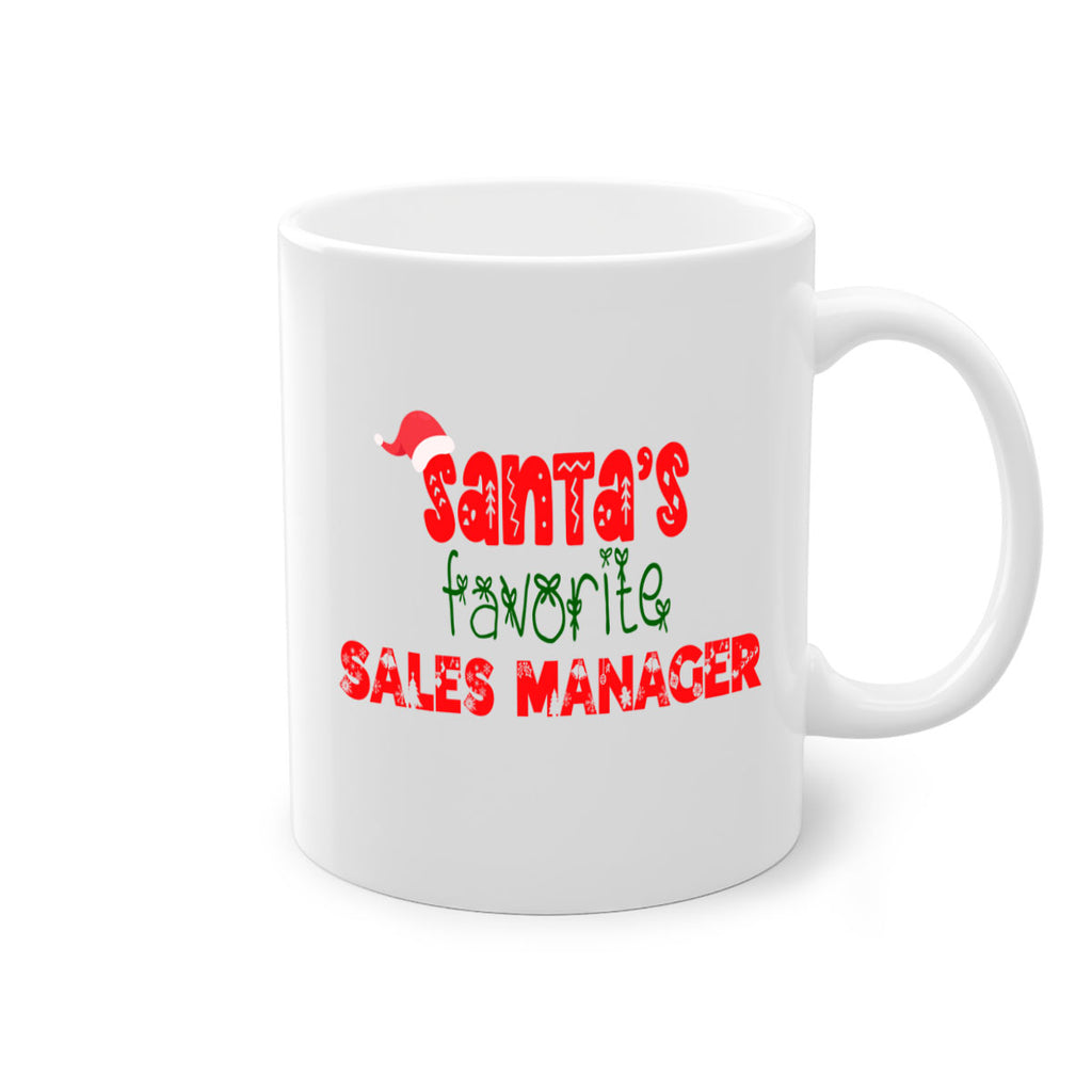 santas favorite sales manager style 1067#- christmas-Mug / Coffee Cup