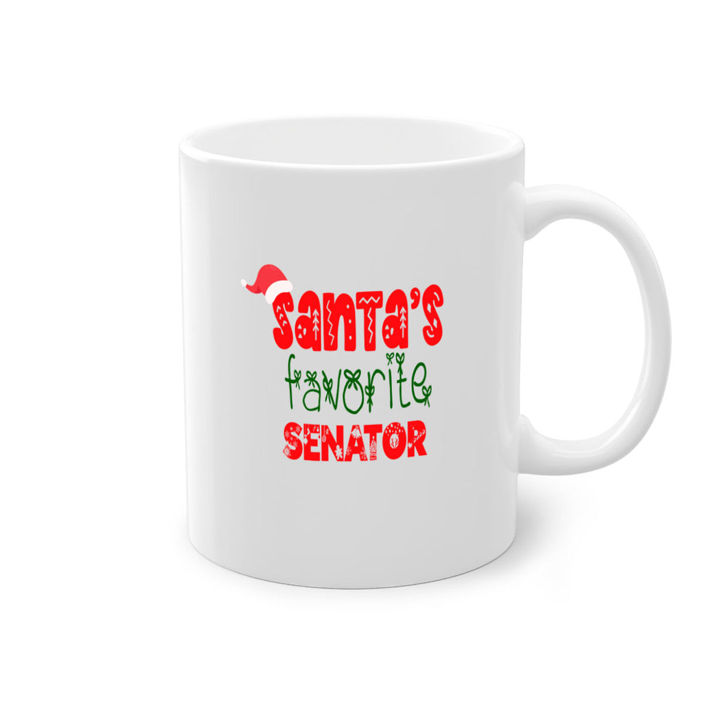 santas favorite senator style 1075#- christmas-Mug / Coffee Cup