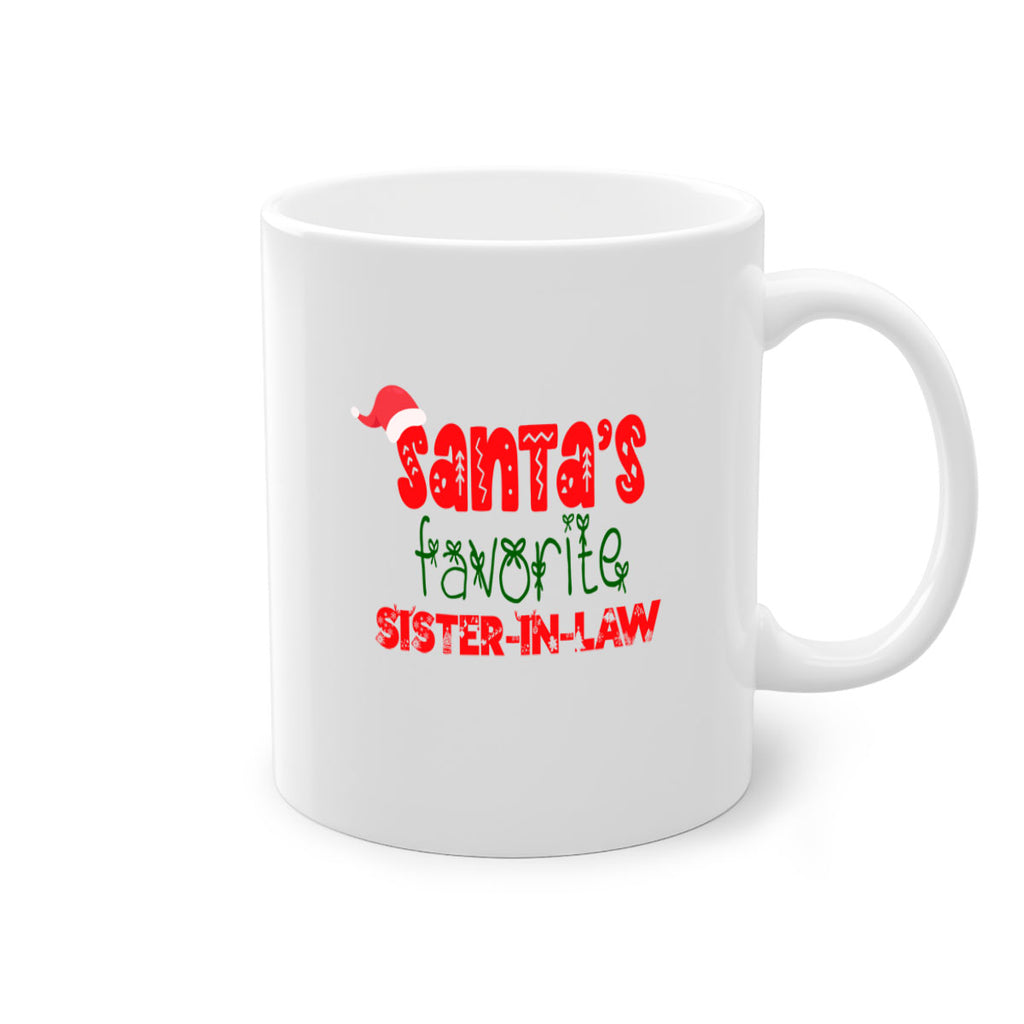 santas favorite sister-in-law style 1082#- christmas-Mug / Coffee Cup
