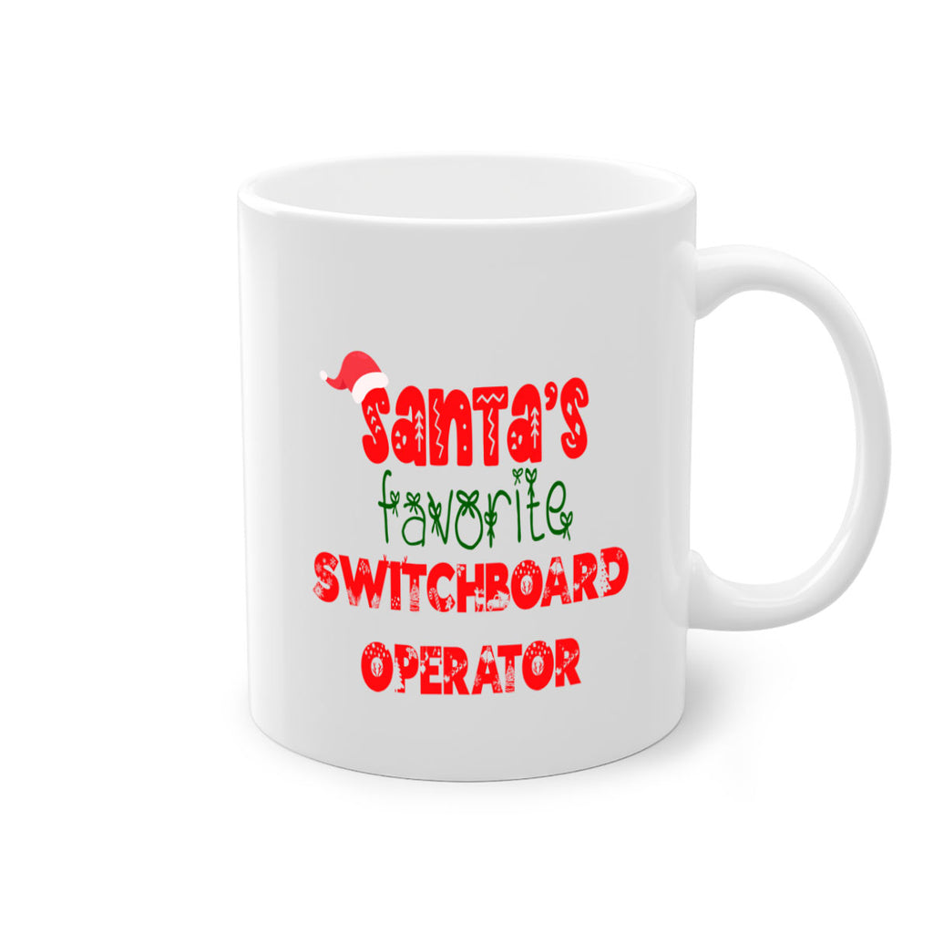 santas favorite switchboard operator style 1110#- christmas-Mug / Coffee Cup