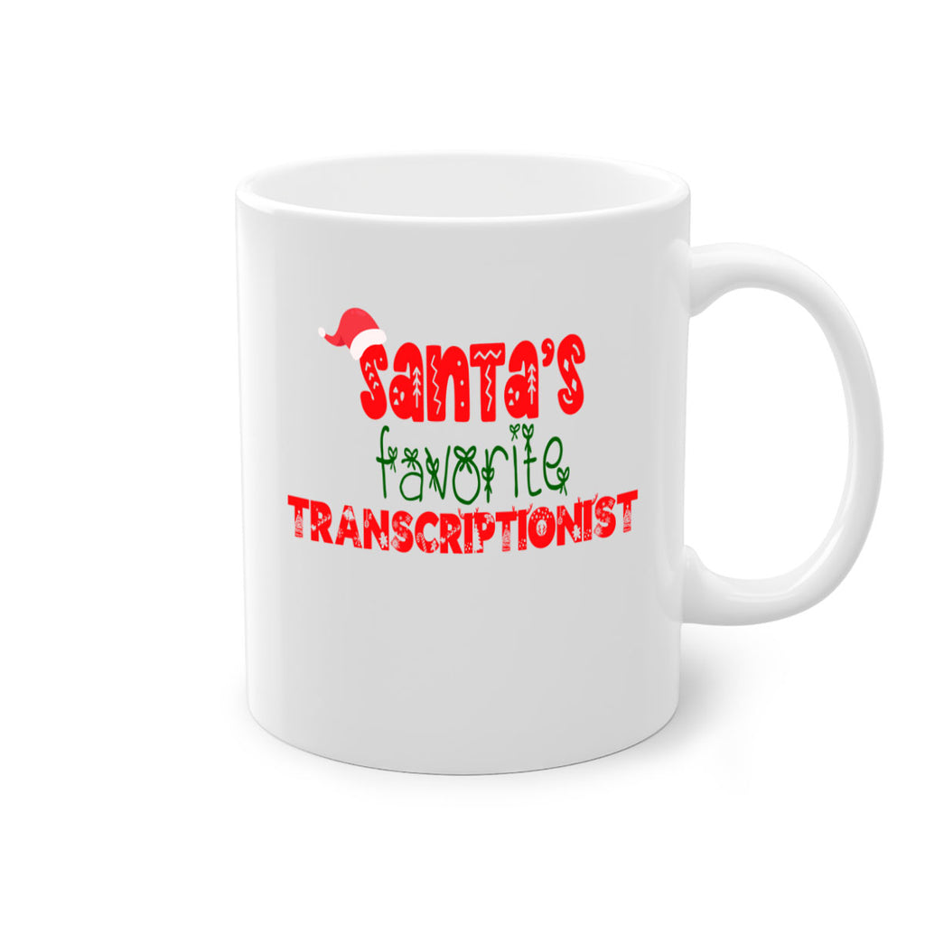 santas favorite transcriptionist style 1127#- christmas-Mug / Coffee Cup
