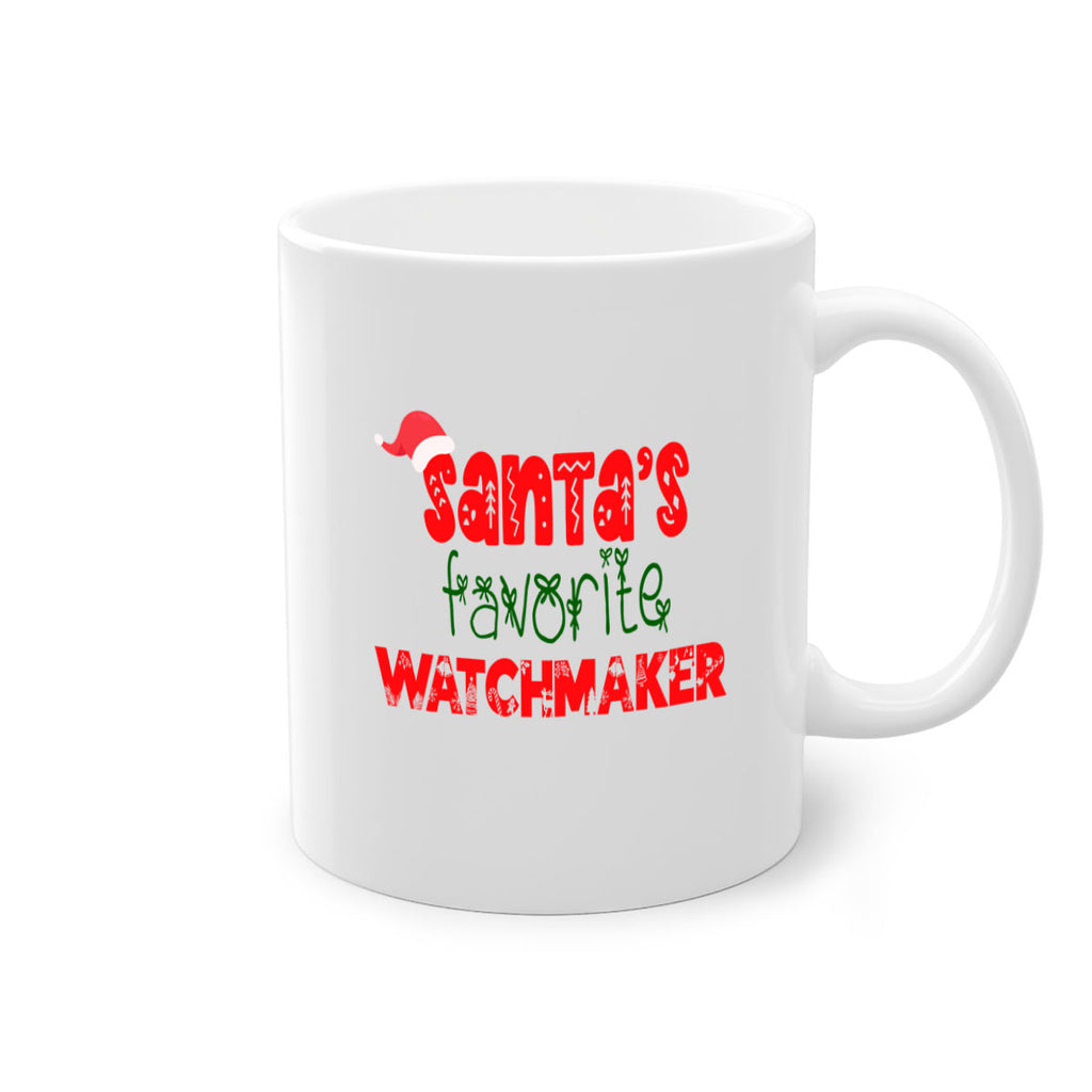 santas favorite watchmaker style 1153#- christmas-Mug / Coffee Cup