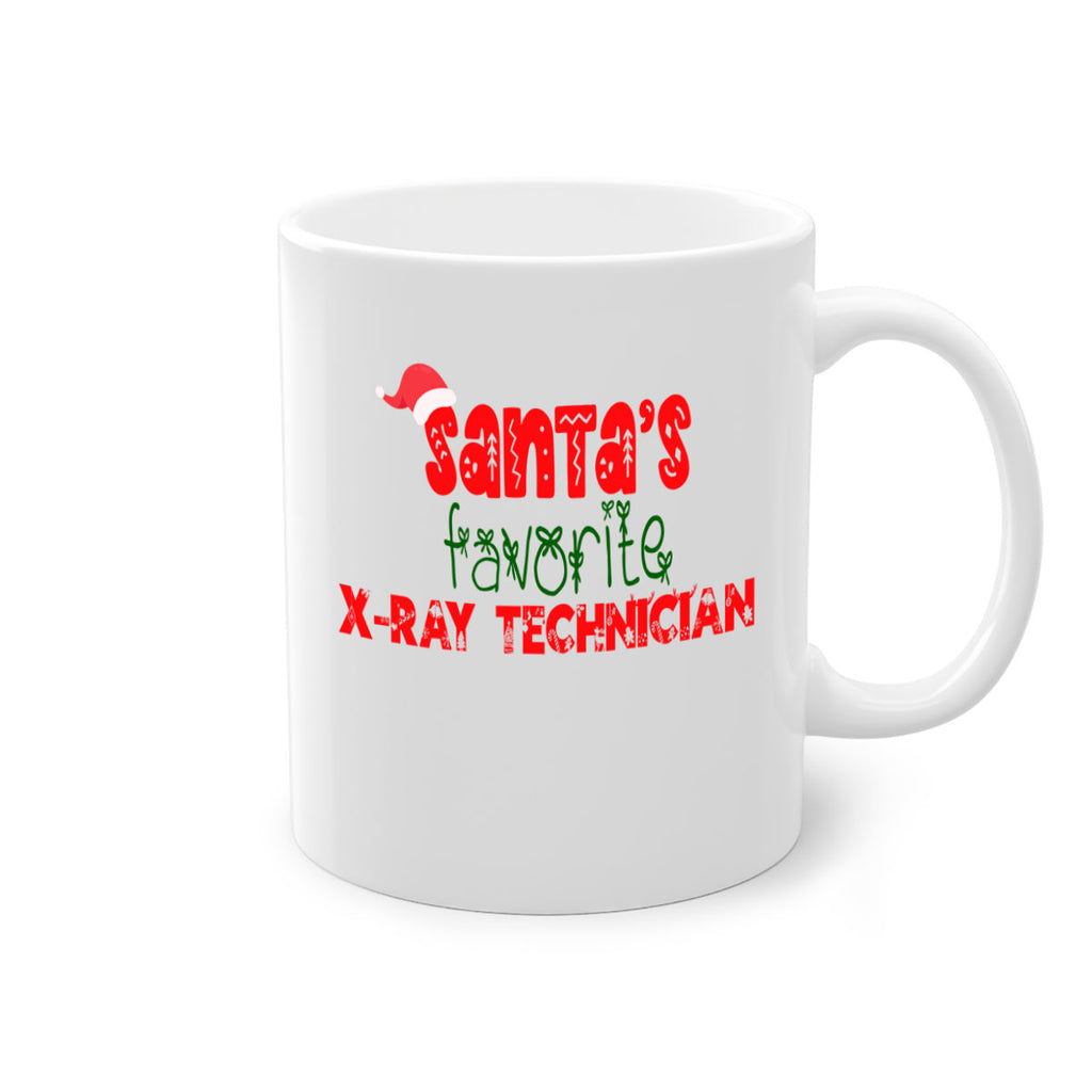 santas favorite x ray technician style 1160#- christmas-Mug / Coffee Cup