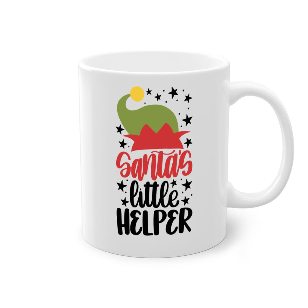 santas little helper 56#- christmas-Mug / Coffee Cup