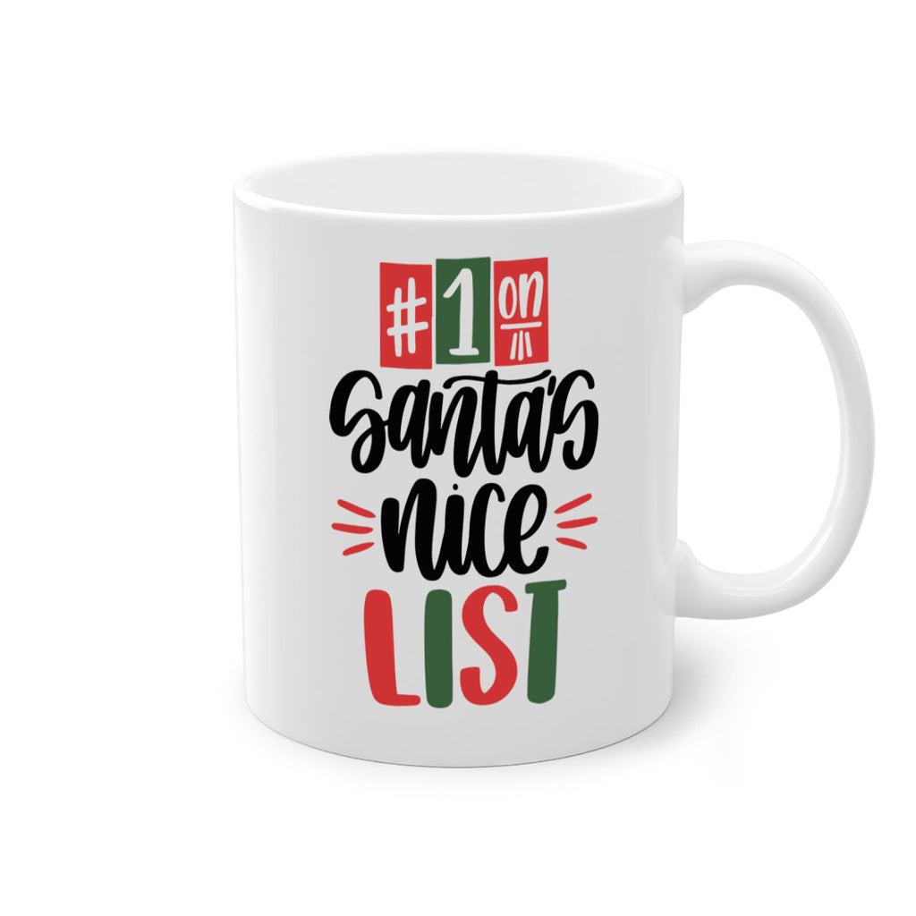 santas nice list 216#- christmas-Mug / Coffee Cup