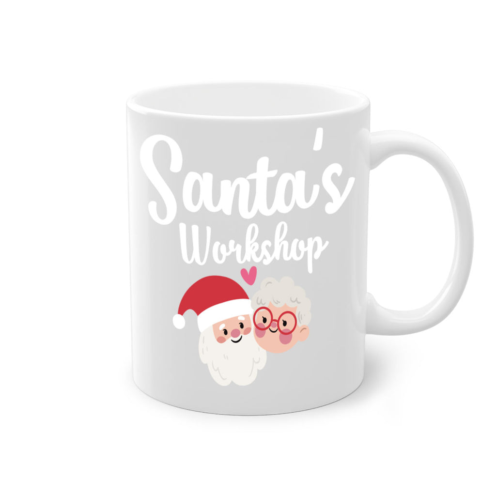 santas workshop style 1166#- christmas-Mug / Coffee Cup