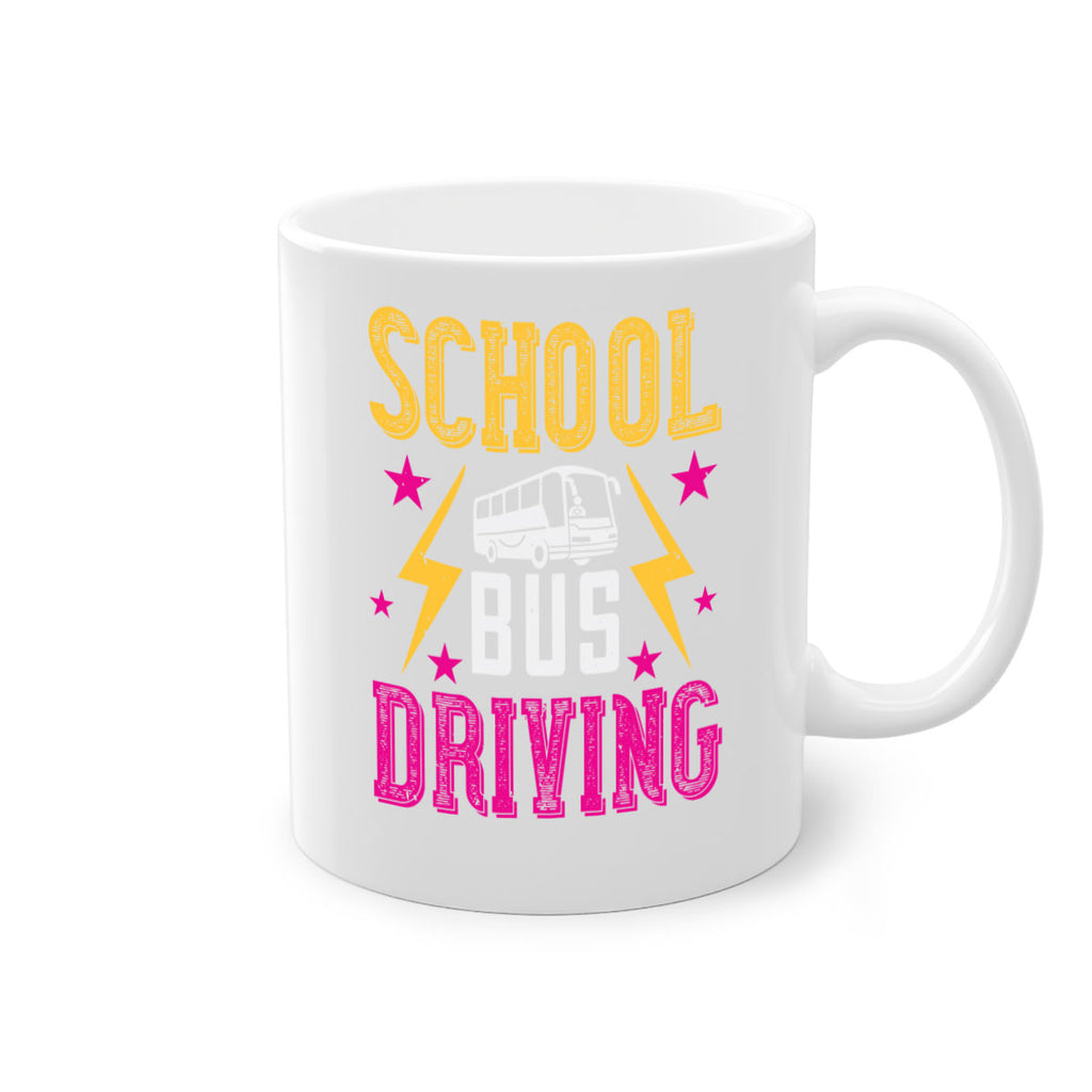 school bus driving Style 17#- bus driver-Mug / Coffee Cup