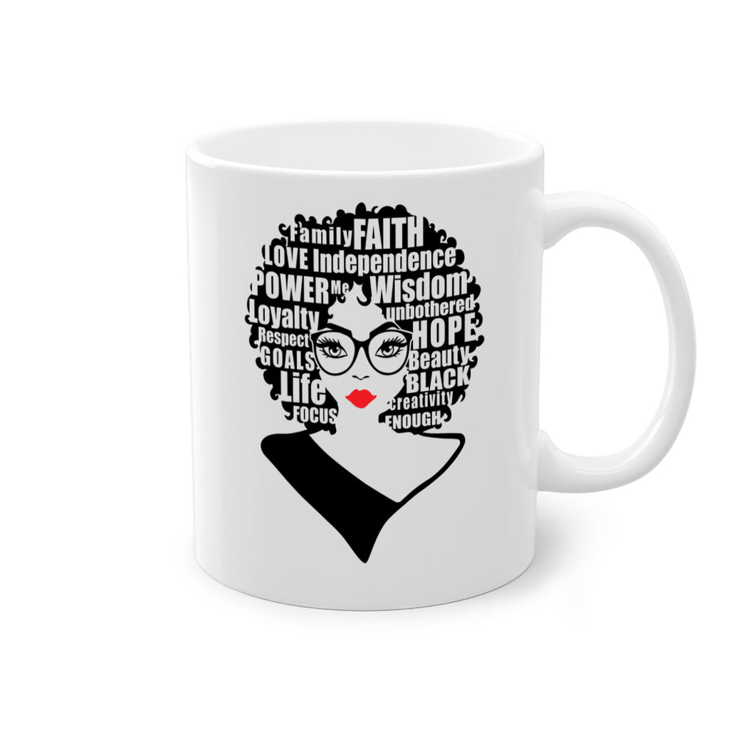 she is unique 16#- Black women - Girls-Mug / Coffee Cup