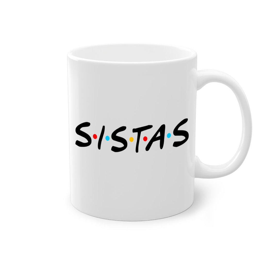 sistas 33#- black words - phrases-Mug / Coffee Cup